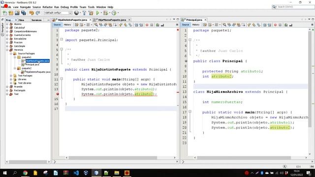 El modificador de acceso "Protected" en Java смотреть онлайн