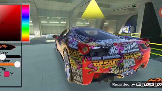 LA Ferrari italienne 458 [Process game] смотреть онлайн