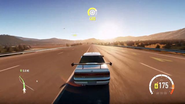 Forza horizon 2 '92 Subaru legacy with V8 engine swap смотреть онлайн