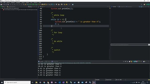 Java Tutorial - 5 - Booleans and Control Flow смотреть онлайн
