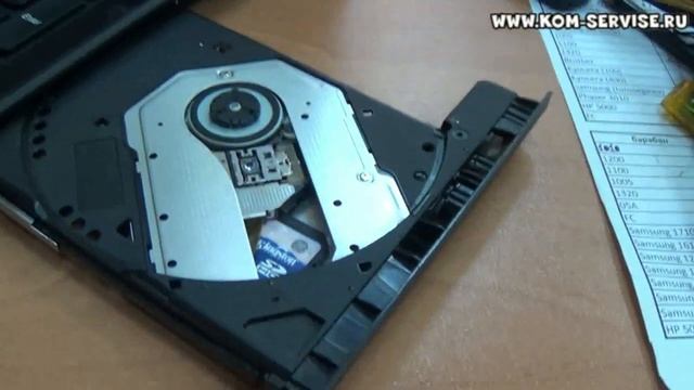 Как при помощи SD флешки заблокировать или отключить оптический привод ноутбука. смотреть онлайн