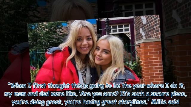 Corrie's Millie Gibson shares sweet photo with co-star after final scene together смотреть онлайн