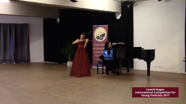 Maria Dueñas, Leonid Kogan International Competition 2017 смотреть онлайн