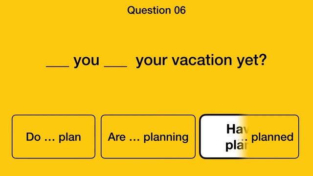 Present Tenses Quiz | How Well Do You Know The Present Tenses?