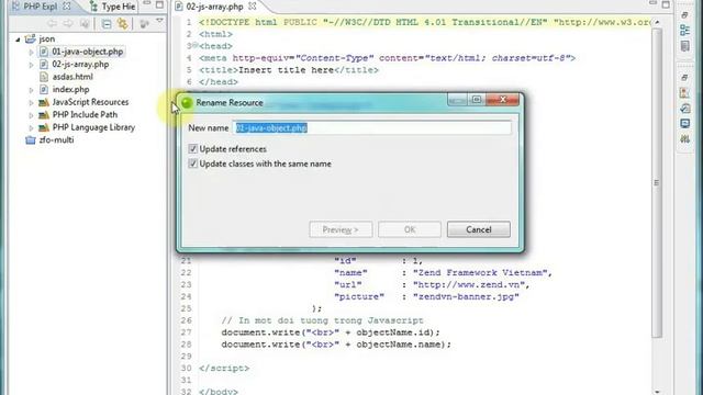 Zend Framework Json 1 Part 1 смотреть онлайн