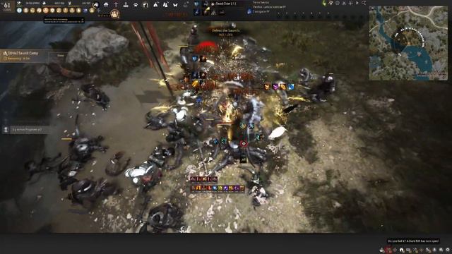 BDO| Valkyrie Awakening PVE gameplay in Elvia Server | Black Desert Online смотреть онлайн