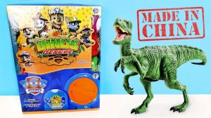 ЩЕНЯЧИЙ ПАТРУЛЬ С ДИНОЗАВРАМИ! Сюрпризы, китайские игрушки Paw Patrol Dino Rescue Surprise unboxing