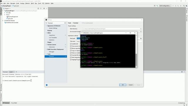 Intellij - How to replace default terminal by git bash смотреть онлайн