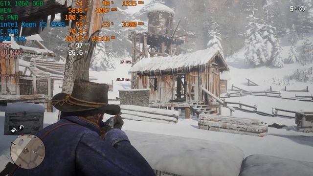 Red Dead Redemption 2 1080p Ultra-High, intel Xeon E5 2689+GTX 1060 6Gb смотреть онлайн