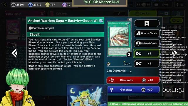 Bond Of Duelist! Yu Gi Oh: Master Duel! [VtuberID] смотреть онлайн