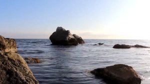Заставка. Видео-обои. Чёрное море. Кастрополь 2. Живой звук.