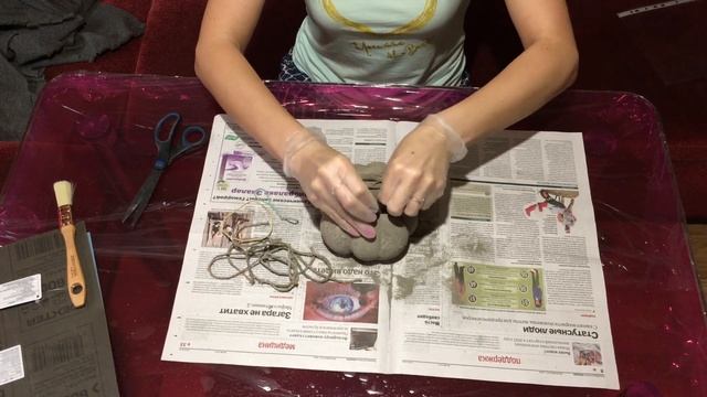 Кашпо «Тыква» своими руками/Декор дома/Украшение интерьера смотреть онлайн