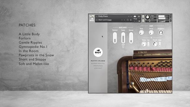 Putty Piano // Kontakt Instrument // Walkthrough смотреть онлайн
