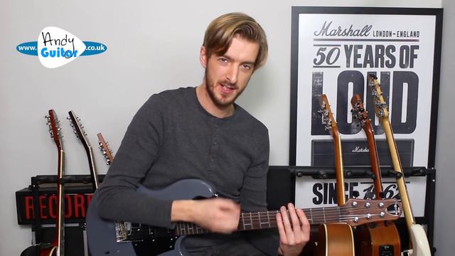 QUEEN One Vision - EASY Guitar Lesson Tutorial смотреть онлайн