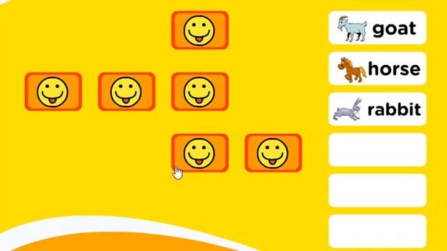 Memory Game for Kids and Preschool Student, Farm Animals, Learning Words смотреть онлайн