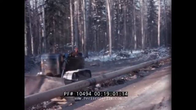 ATHABASCA TAR SANDS / OIL SANDS  1967 BECHTEL CORP. PROMO FILM   ALBERTA CANADA 10494