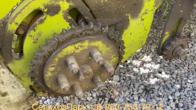 Ремонт привода подборщика на прессе Claas Rollant