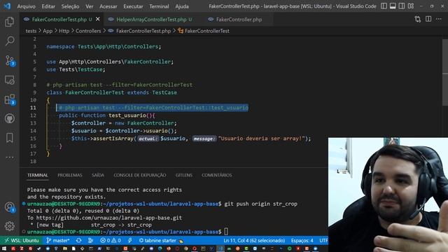 Como Começar a Usar Tests em Projetos Laravel 9 | Tutorial criando os primeiros testes PHPUnit смотреть онлайн