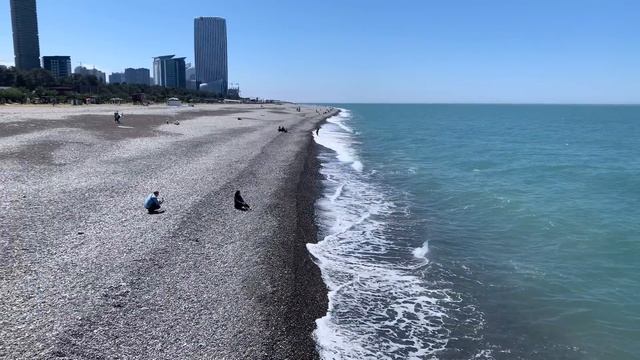 БАТУМИ В КОНЦЕ АПРЕЛЯ 2023! НАБЕРЕЖНАЯ ПЛЯЖ?️ смотреть онлайн