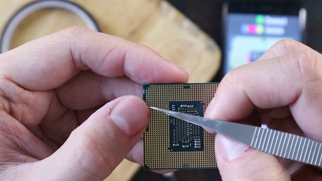 Моддинг CPU CoffeLake 1151v2 под 1151 смотреть онлайн