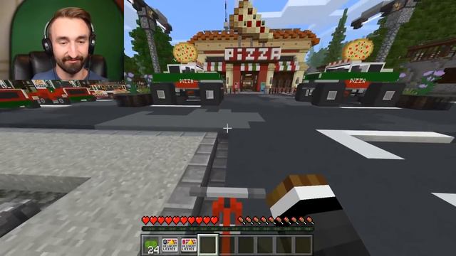 MINECRAFT PIZZA SHOP TYCOON - MINECRAFT REALMS MINIGAME | JeromeASF смотреть онлайн