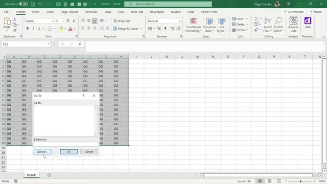 excel find all blank spaces in a range of cells and replace them with any colour , text you need смотреть онлайн