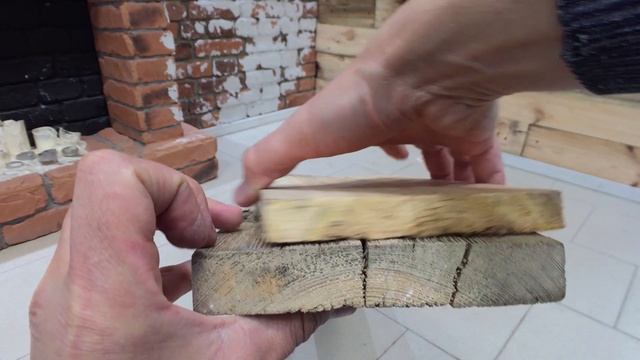 Стена из состаренной доски. Брашированная доска своими руками смотреть онлайн