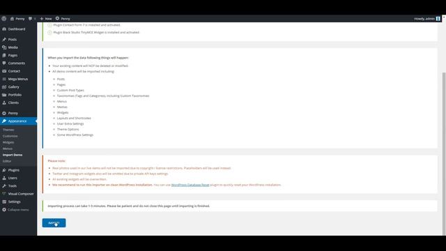 Penny - WordPress Blog Theme 1-click Demo Install смотреть онлайн