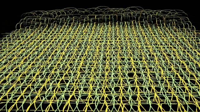 Knitting Animation - Blender Animation Nodes; Noding-product смотреть онлайн