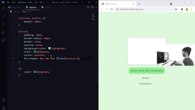 Word Counter | HTML CSS JavaScript | Beginner JavaScript Project. смотреть онлайн