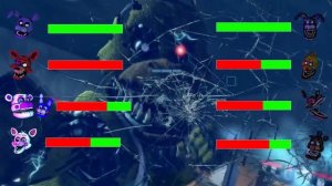 [SFM FNaF] Help Wanted vs Nightmare VR WITH Healthbars