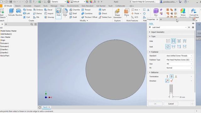 Cómo HACER PIEZAS en Autodesk Inventor desde cero ✅ смотреть онлайн