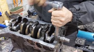 Разборка и сборка двигателя 1.8 bp для mazda 323