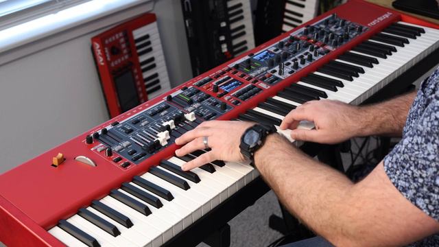 Nord Stage 4 - Modern Piano and Synth Pad - Worship Jam Session смотреть онлайн