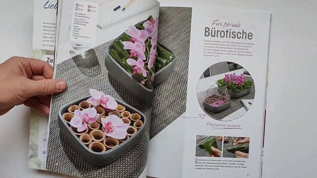 Книга Floraler Schmuck fur Business-Raume (Флористические работы для бизнес-пространств) смотреть онлайн
