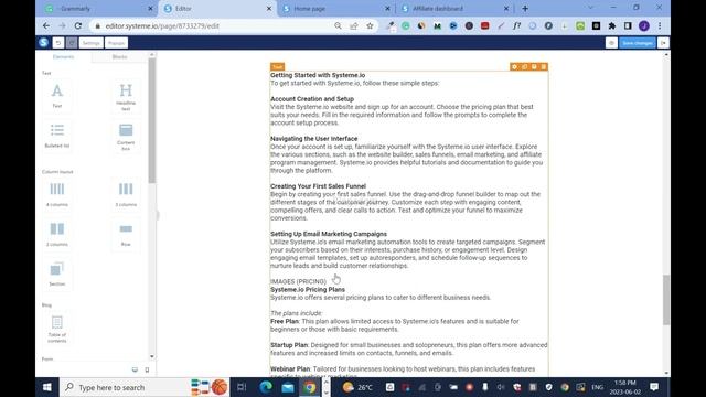 HOW TO CREATE A BLOG POST ON SYSTEME.IO 2023 смотреть онлайн
