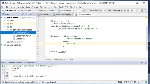 04 Kotlin condicionales if y when смотреть онлайн