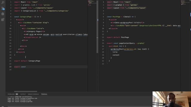 Building a blog with Gatsby Part 4! Listing all categories and creating individual category pages. смотреть онлайн
