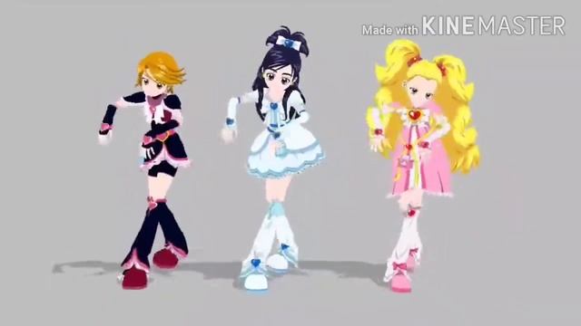 Futari Wa Pretty Cure (Max Heart) but Default Dance смотреть онлайн