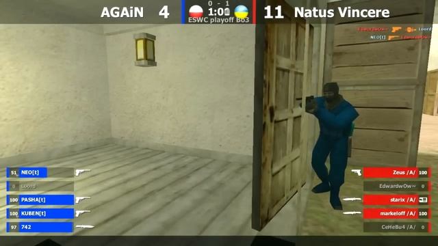 CS 1.6: ESWC 2011 Kuben Vs Na`Vi De_tuscan SL4M Lol