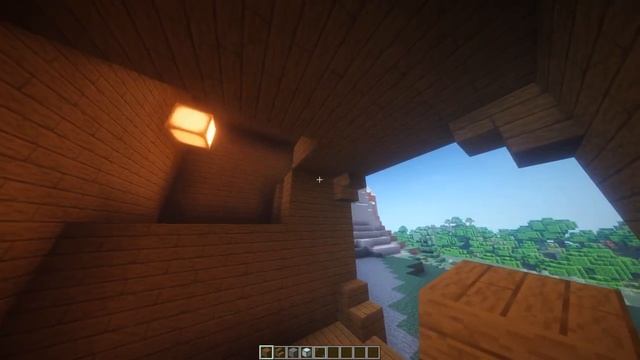 Minecraft Дом в скале tutorial идея постройки смотреть онлайн