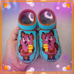 2 часть мастер-класса следочков для годовалого ребёнка 👶