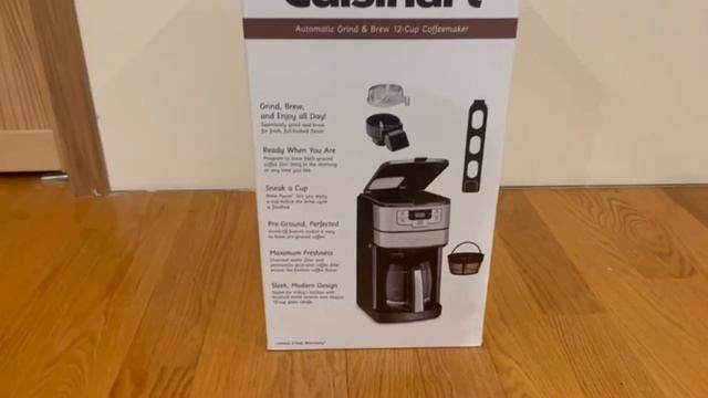 Cuisinart DGB 400 Automatic Grind and Brew 12 Cup Coffeemaker Review смотреть онлайн