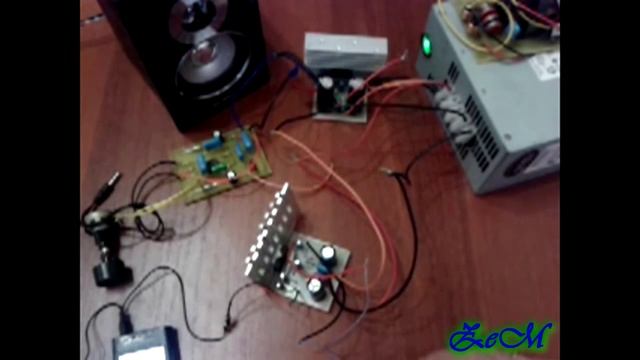 Усилитель звука на TDA 7294