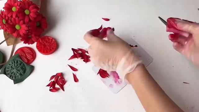 Яркая хризантема из фоамирана смотреть онлайн