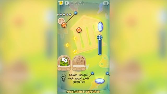 Cut the Rope: Time Travel - Area 5 - Ancient Greece Walkthrough (all stars collected) смотреть онлайн