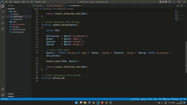 Full CRUD PHP MySQL Bootstrap | 9. Menghapus Data Barang (Delete) Di MySQL смотреть онлайн
