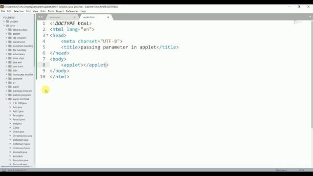 Parameter passing in Applet || Use of Param tag in JAVA by Stay Focused смотреть онлайн