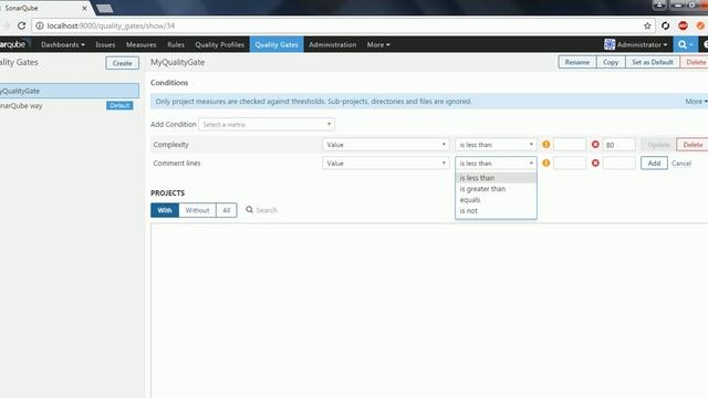 SonarQube Quality Gates смотреть онлайн