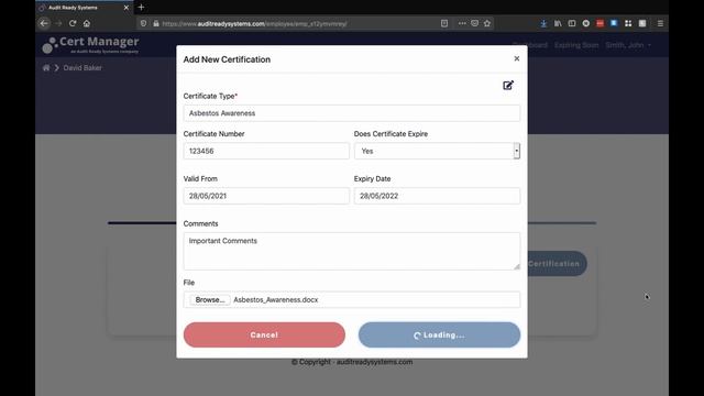 Manage Employee Certificates with Cert Manager by Audit Ready Systems смотреть онлайн